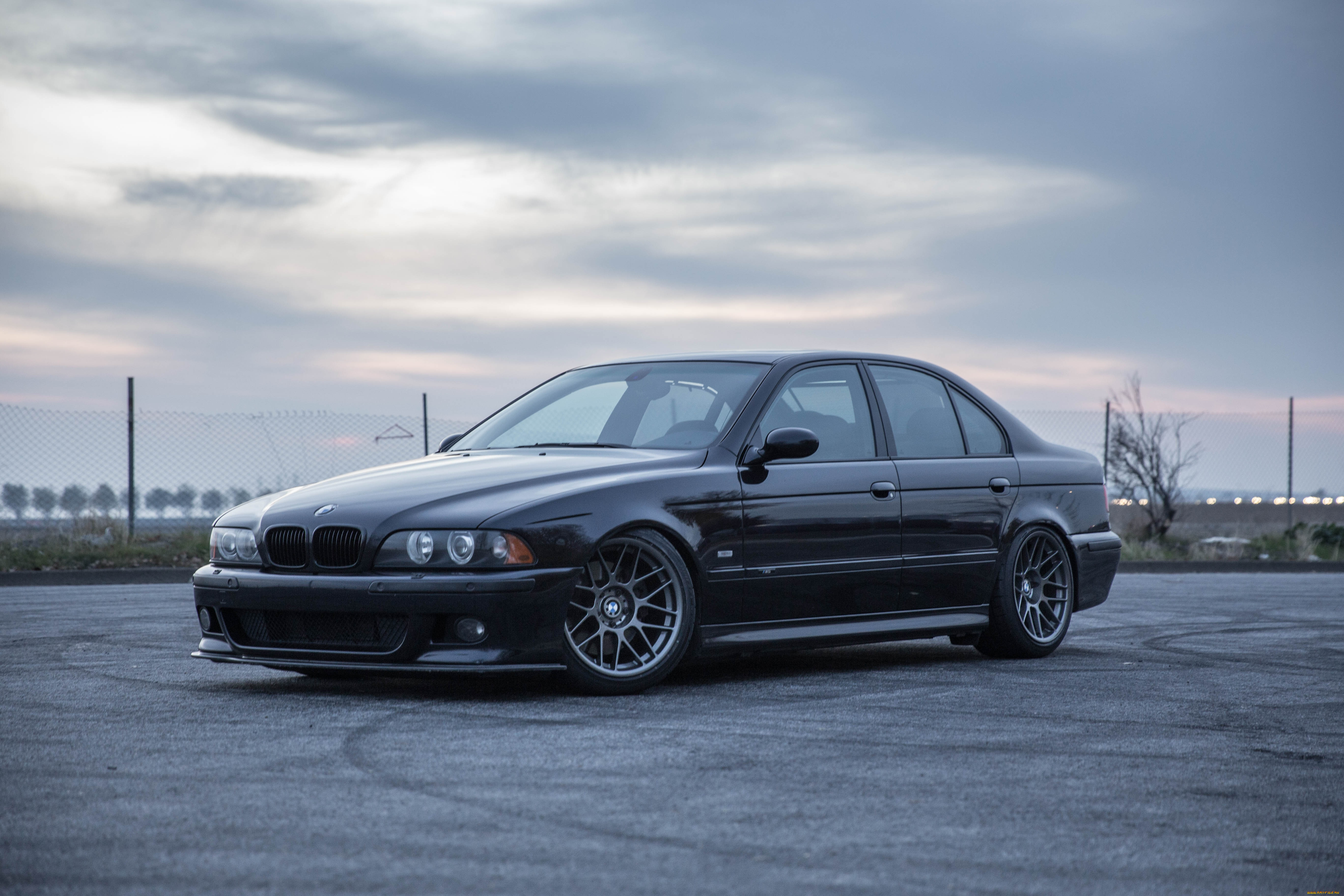 , bmw, black, e39